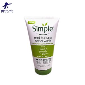 ژل شستشوی پوست خشک و حساس سیمپل مدل Moisturizing Facial Wash